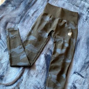 Jed North Blue Camo Leggings